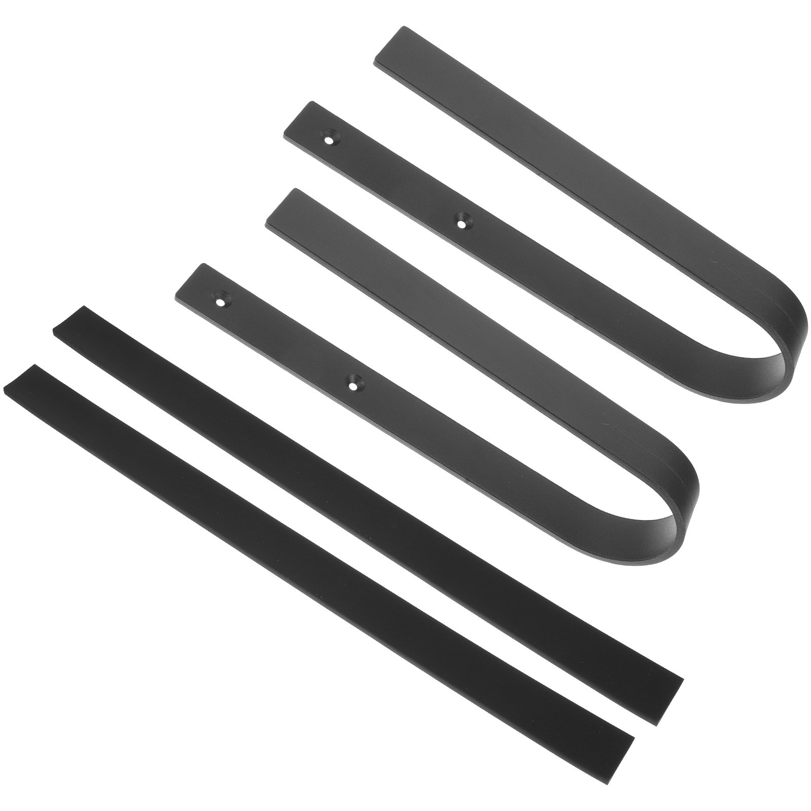 Sports Equipment Storage Rack - 1Set Deep Gray Iron Wall Mount