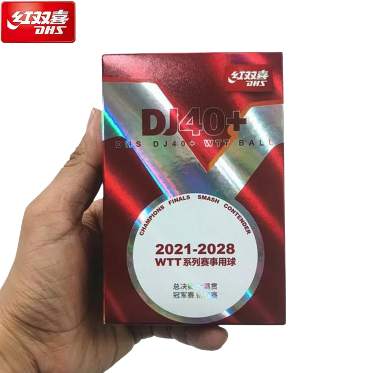 Ping Pong Ball Set - 6 Pcs/Box DHS WTT Ping Pong