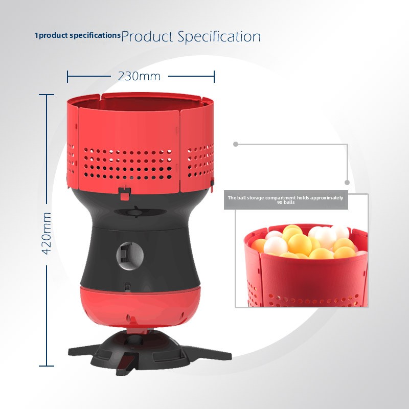Portable Automatic Table Tenni - огляд і ціна Ping Pong Ball Set