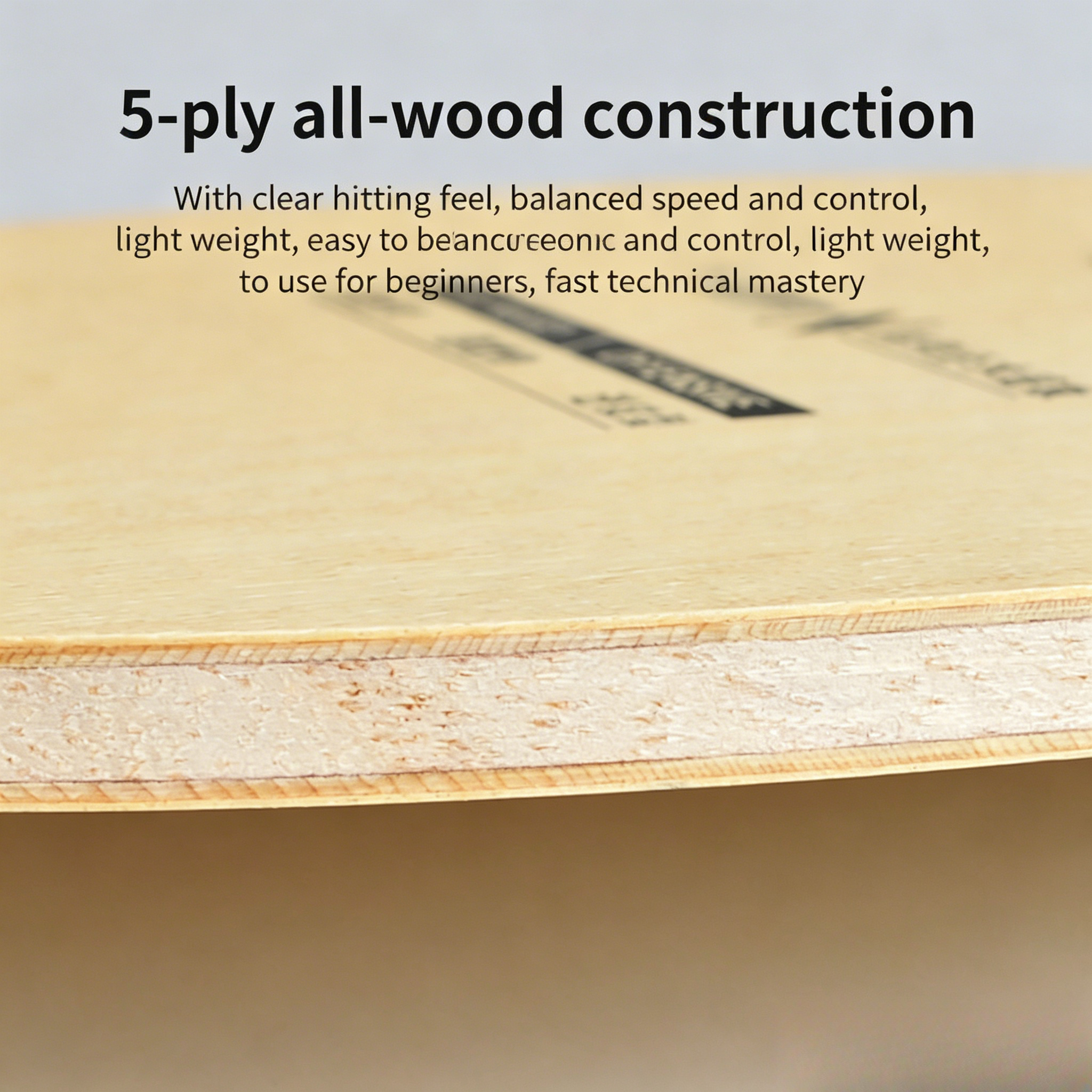 YINHE N12 5-Ply Pure Wood Tabl - огляд і ціна Table Tennis Paddle