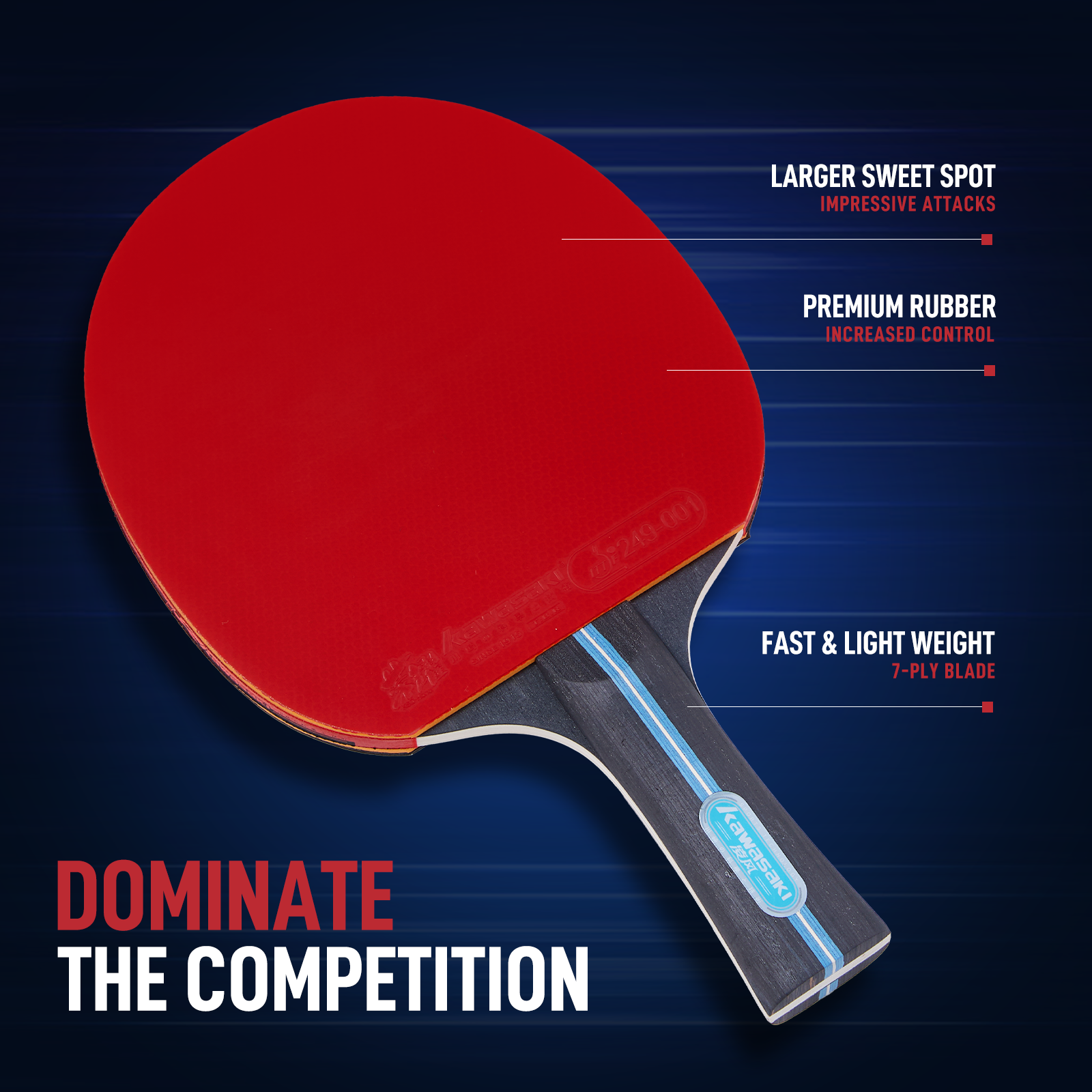 Kawasaki Table Tennis Equipmen - огляд і ціна Ping Pong Ball Set