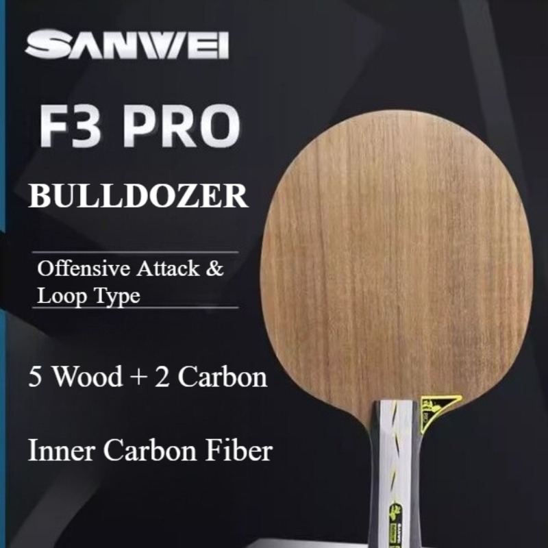 SANWEI F3 PRO BULLDOZER Table  - огляд і ціна Table Tennis Paddle