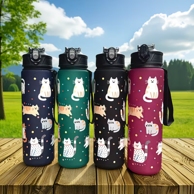 750ML New Stylish Matte Plasti - огляд і ціна Sports Equipment Names