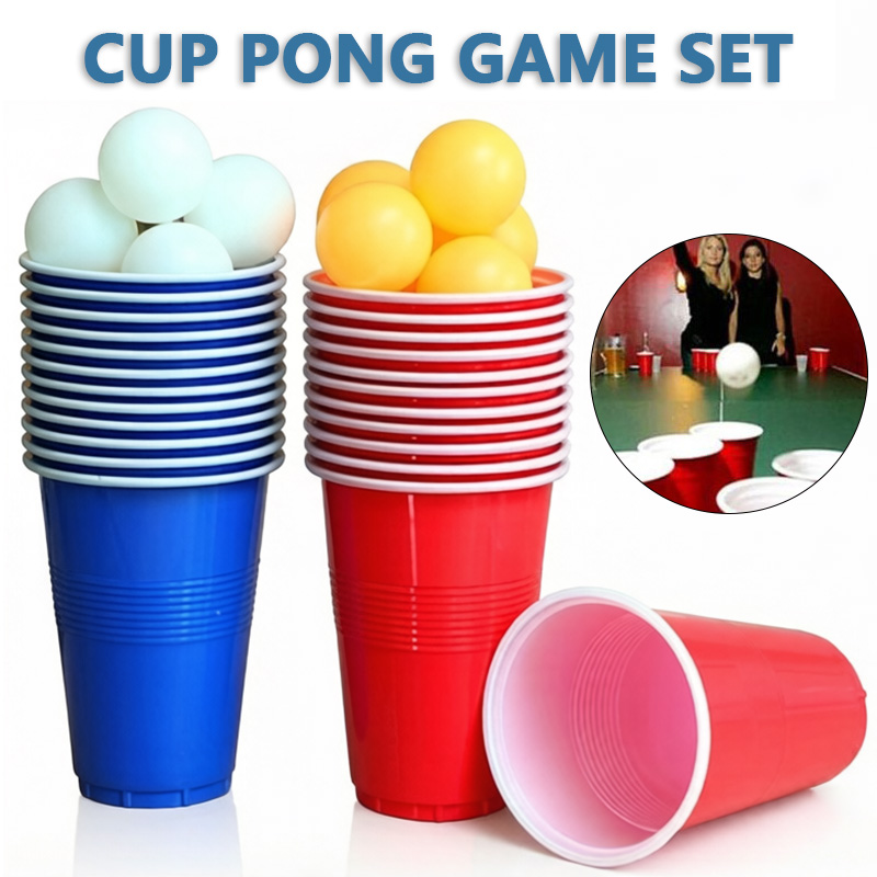 Beer Pong Game Set & Party Cup - огляд і ціна Ping Pong Ball Set