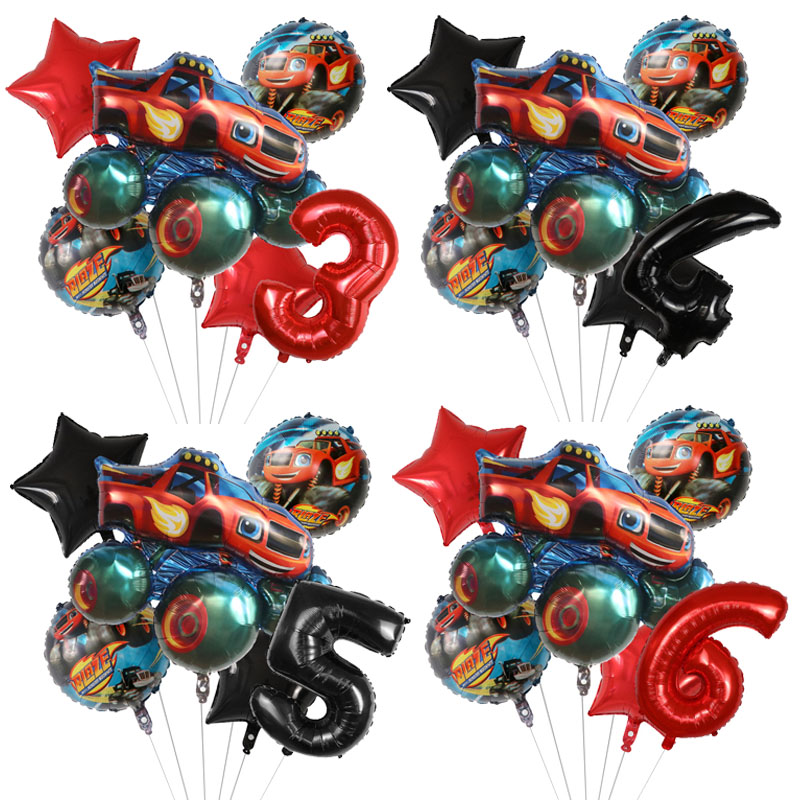 1set Blaze Monster Foil Balloo - огляд і ціна Sports Equipment For Schools