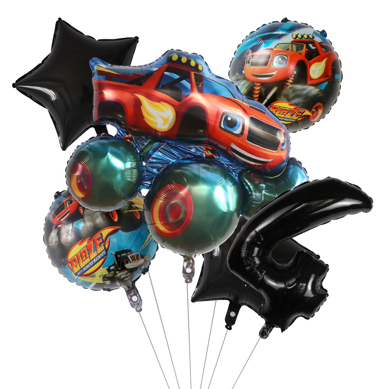 1set Blaze Monster Foil Balloo - огляд і ціна Sports Equipment For Schools