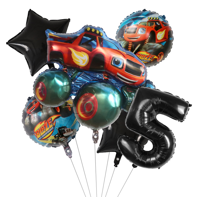 1set Blaze Monster Foil Balloo - огляд і ціна Sports Equipment For Schools