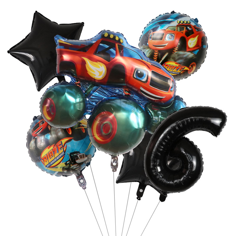 1set Blaze Monster Foil Balloo - огляд і ціна Sports Equipment For Schools