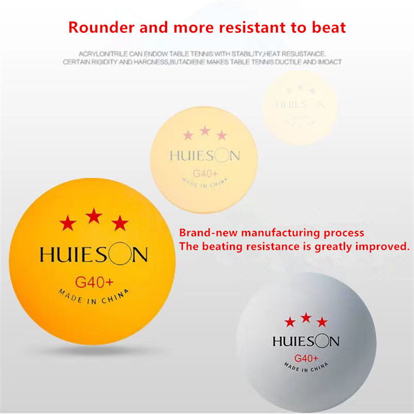 10 PCS/Lot  Huieson New ABS Ta - огляд і ціна Ping Pong Ball Set