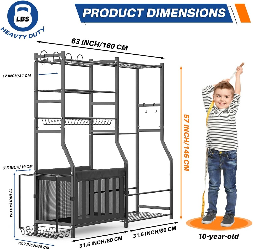 Heavy Duty Garage Sports Equip - огляд і ціна Sports Equipment Holder
