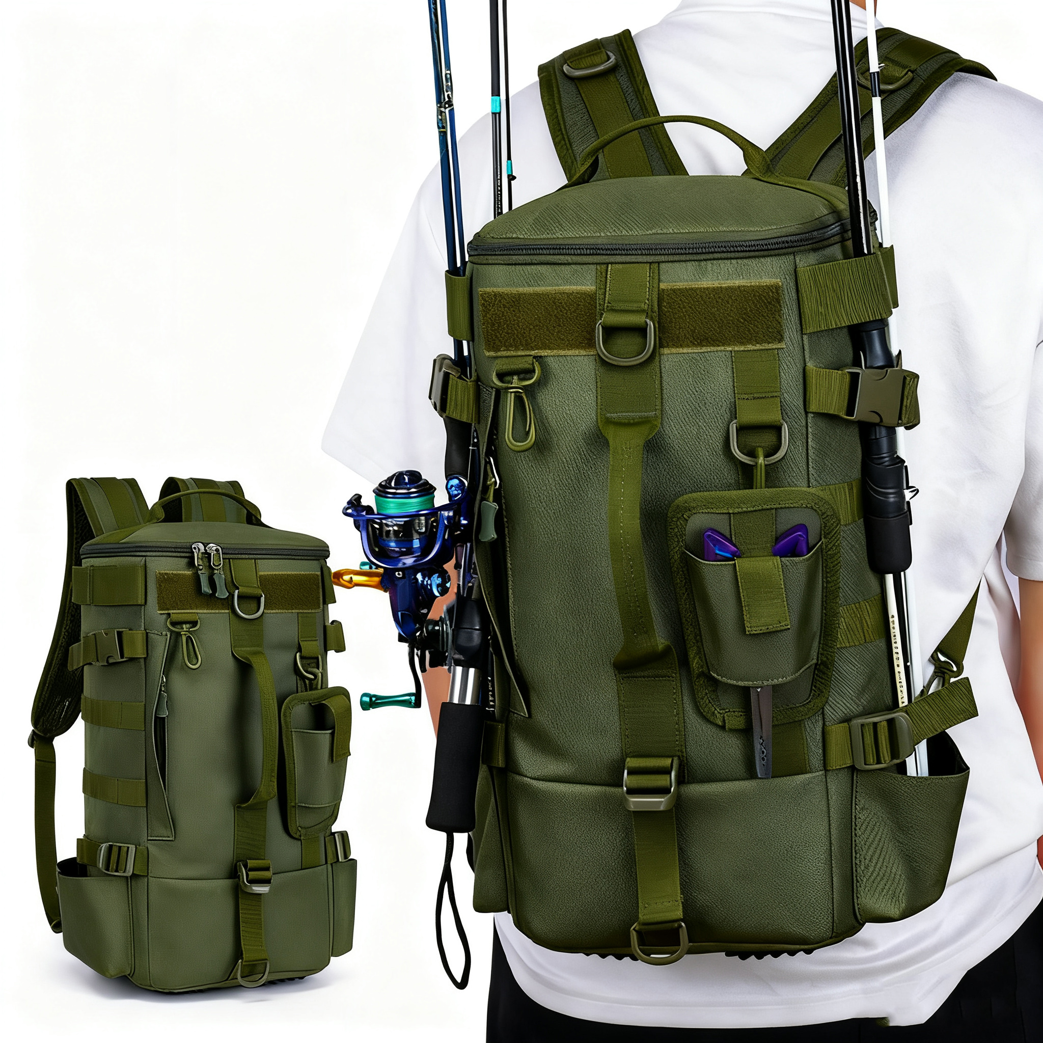 Multifunctional Fishing Backpa - огляд і ціна Sports Equipment Holder