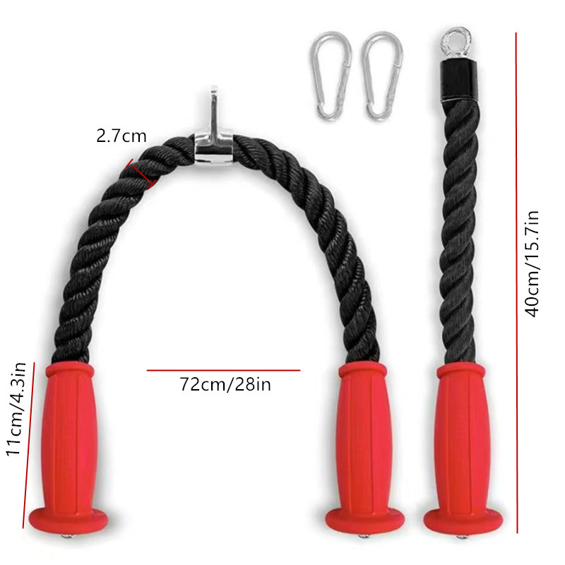 Ergonomic Tricep Ropes Non-Sli - огляд і ціна Sports Equipment Images