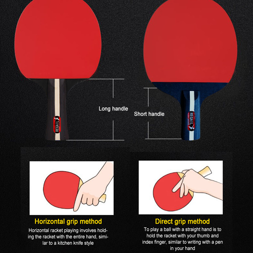 Table Tennis Racket 2 Rackets  - огляд і ціна Ping Pong Ball Set