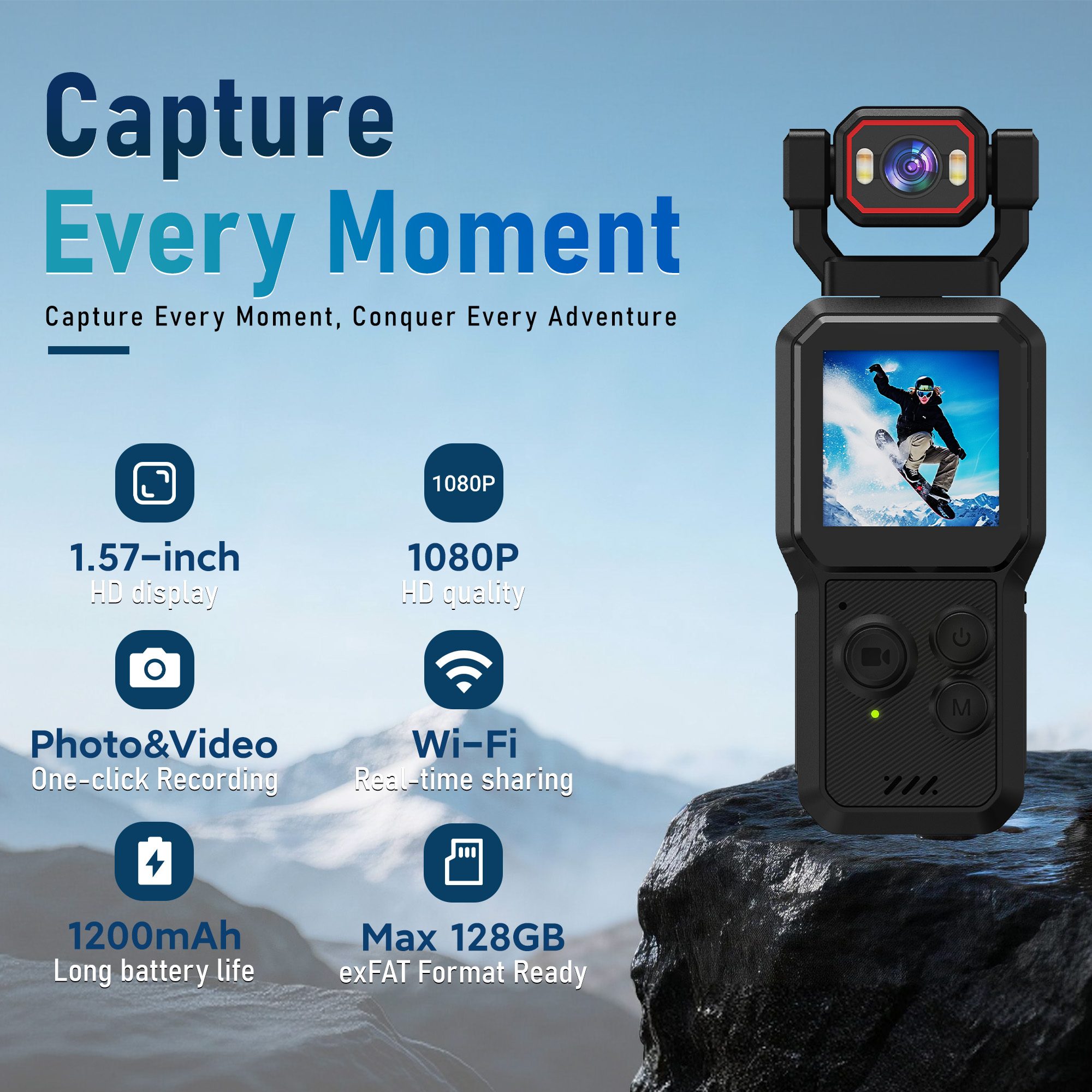 1080P Sports Camera Equipped W - огляд і ціна Sports Equipment Images