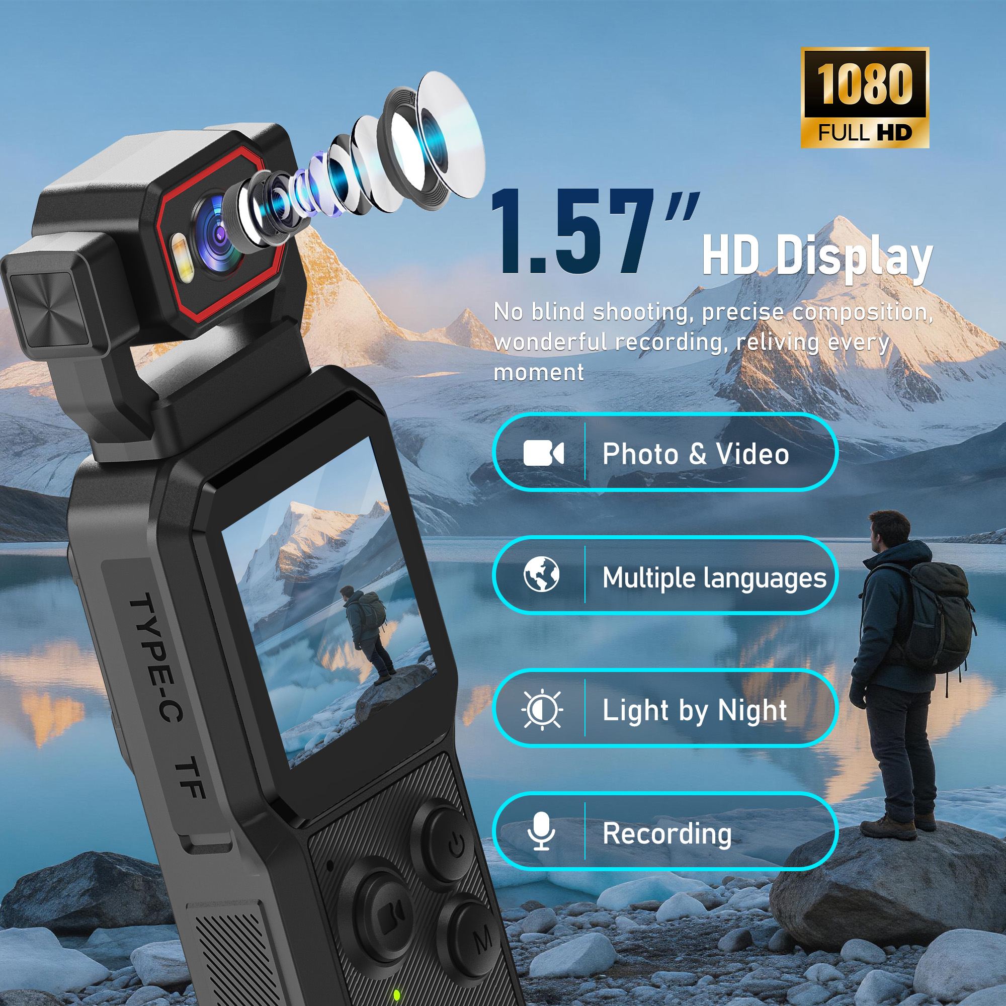 4K Sports Camera Equipped With - огляд і ціна Sports Equipment Images