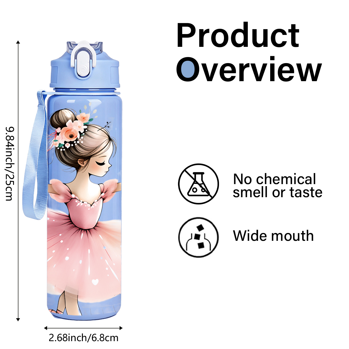 Ballerina Print 750ml Sports W - огляд і ціна Sports Equipment Names
