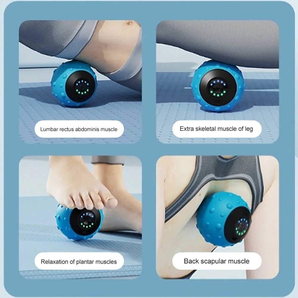 New Vibrating Massage Ball Ele - огляд і ціна Sports Equipment Images