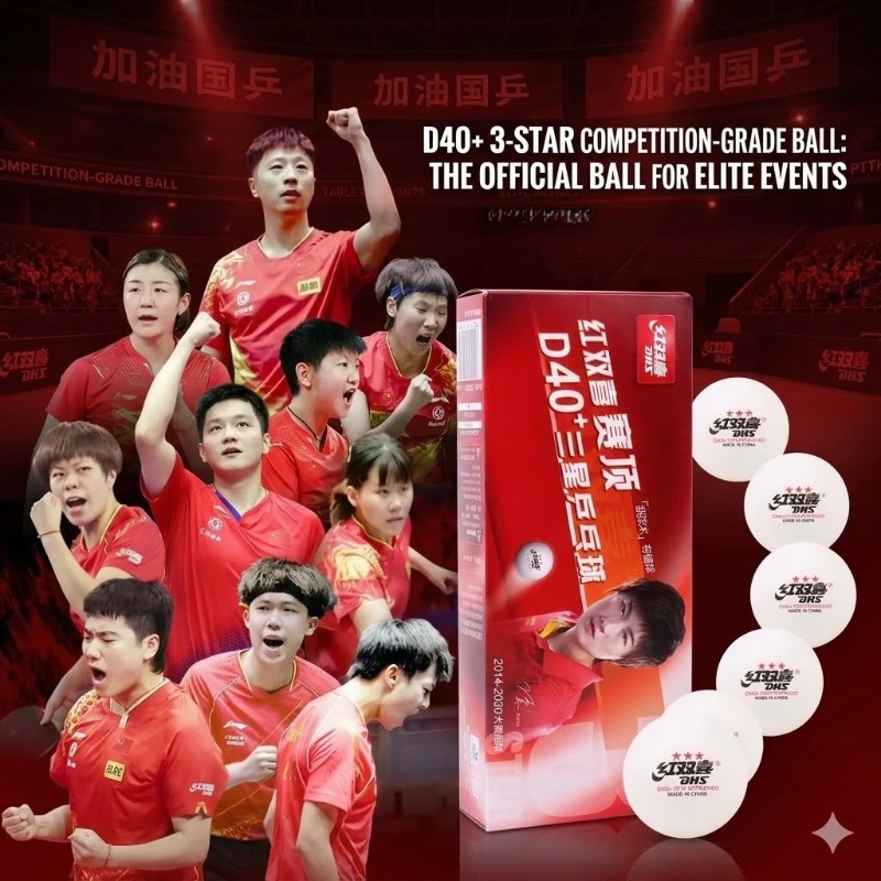 original DHS Seamed Table Tenn - огляд і ціна Ping Pong Ball Set