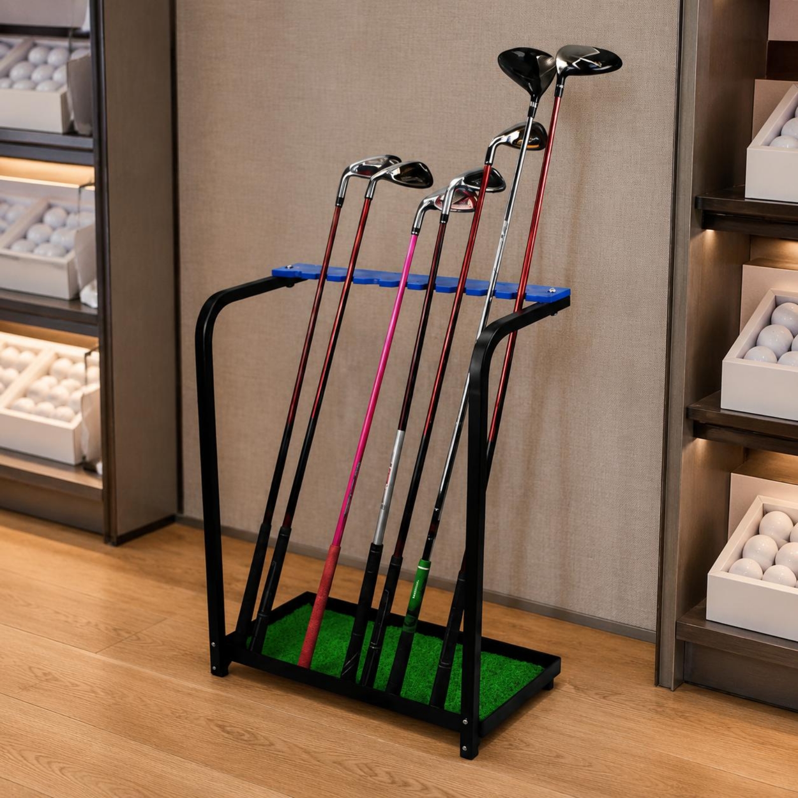 Golf Club Storage Rack Steel F - огляд і ціна Sports Equipment Storage Rack