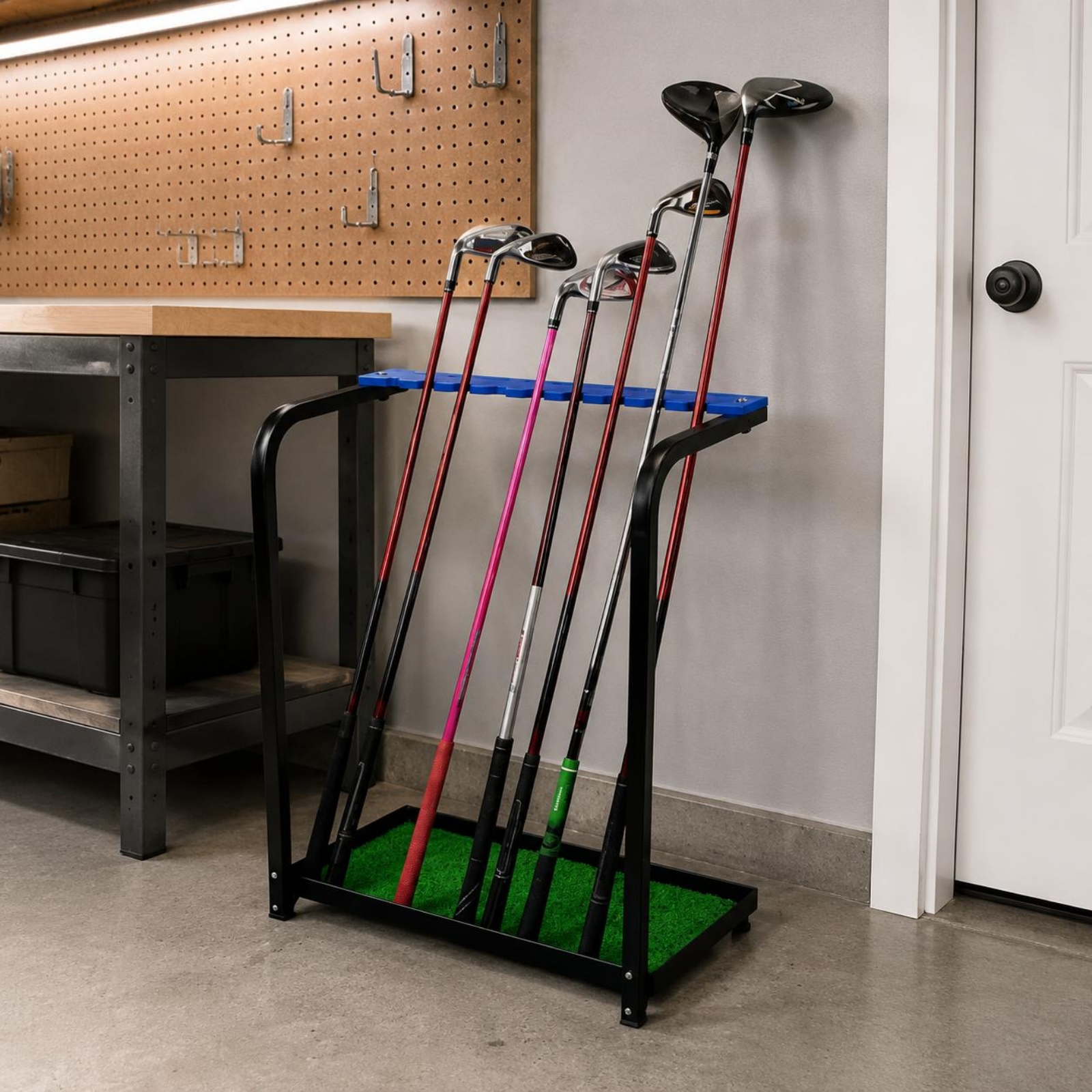 Golf Club Storage Rack Steel F - огляд і ціна Sports Equipment Storage Rack