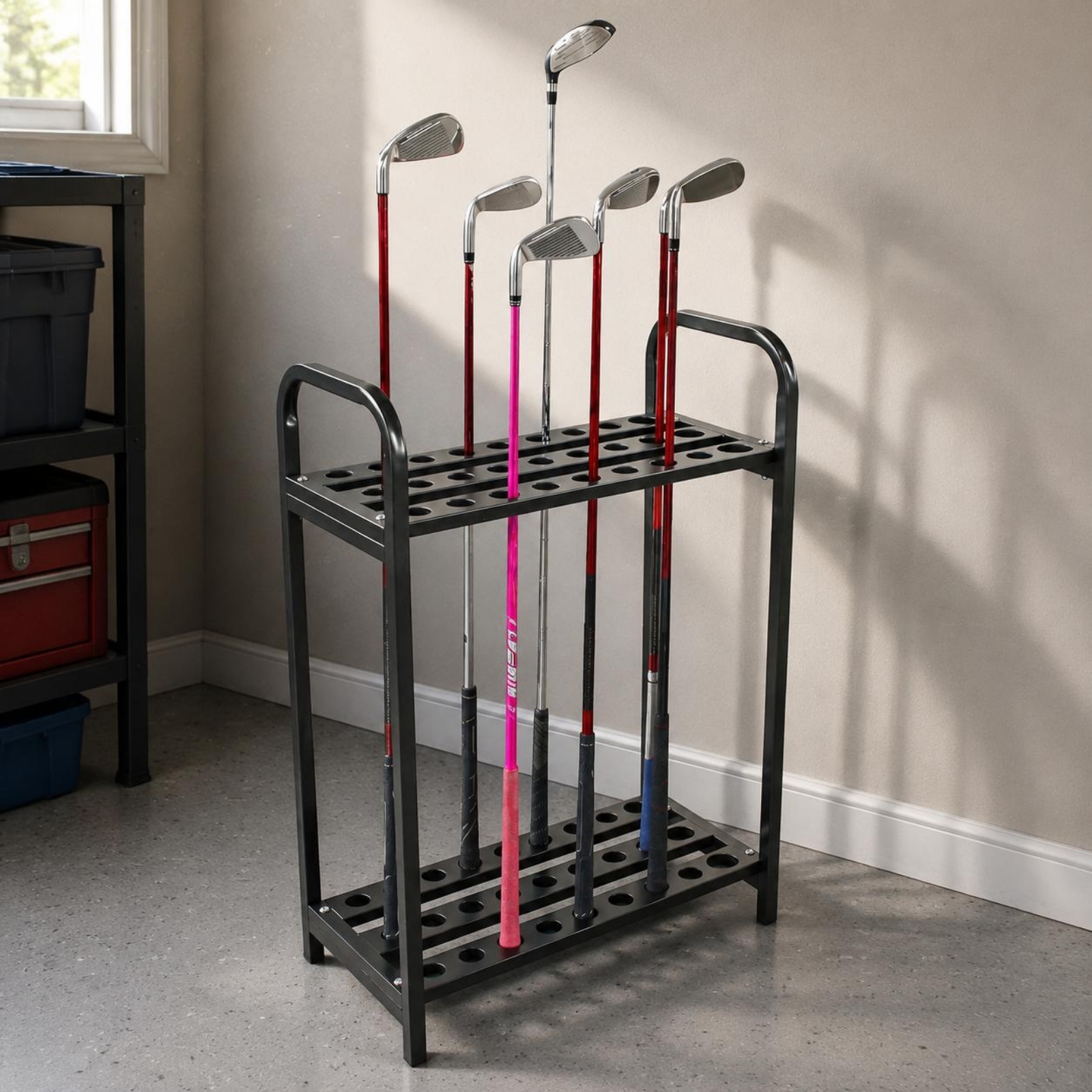 27-hole Golf Club Rack Easy to - огляд і ціна Sports Equipment Storage Rack