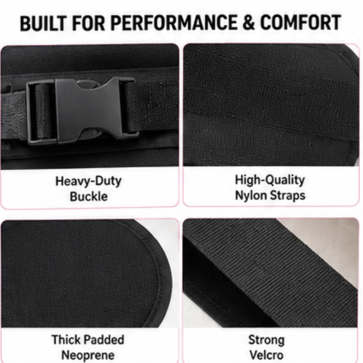 Heavy Duty Nylon Hip Thrust Be - огляд і ціна Sports Equipment Images