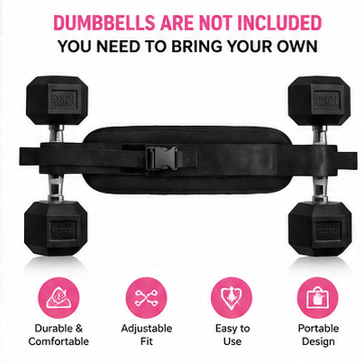 Heavy Duty Nylon Hip Thrust Be - огляд і ціна Sports Equipment Images