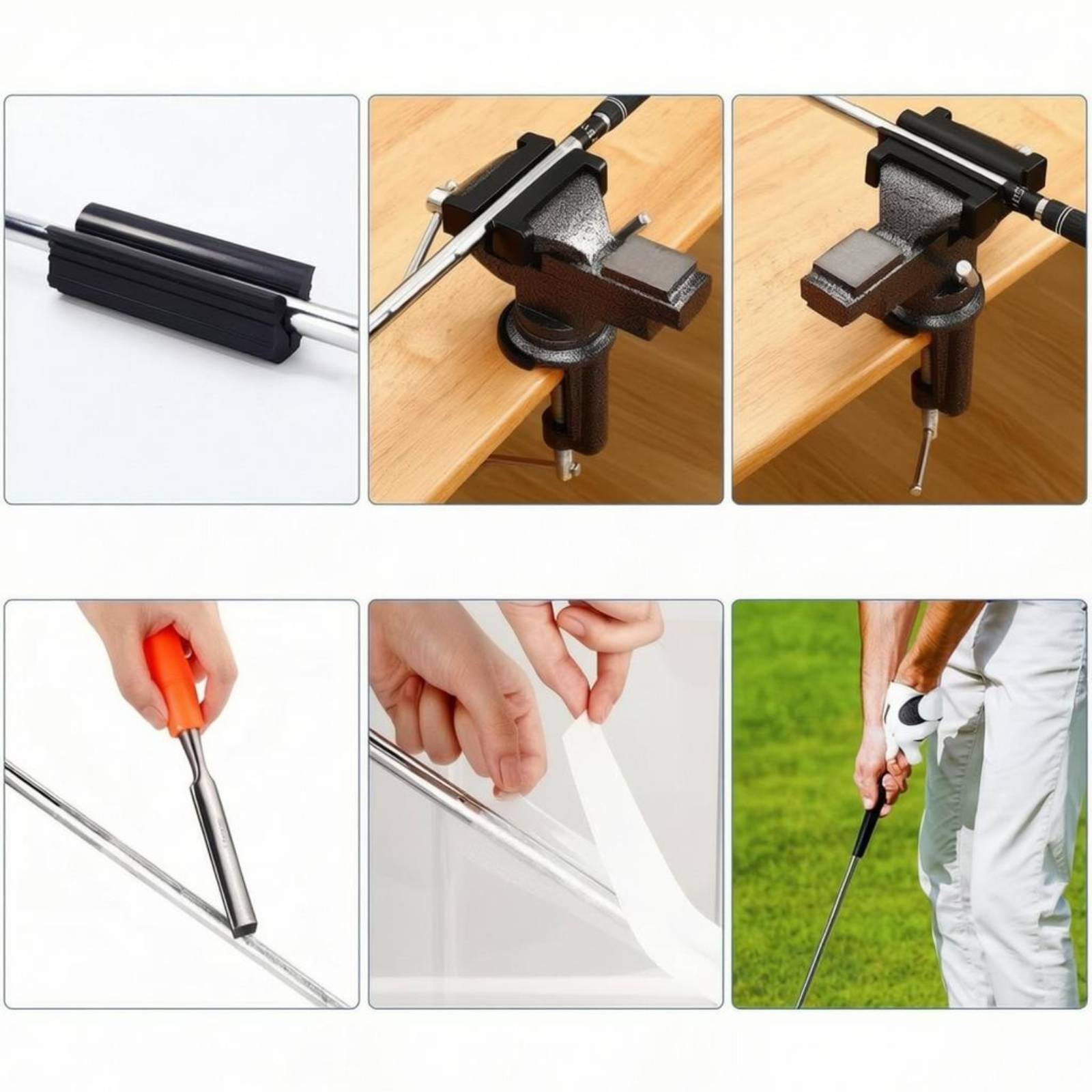 Golf Club Repair Vise Kit Heav - огляд і ціна Sports Equipment Repair