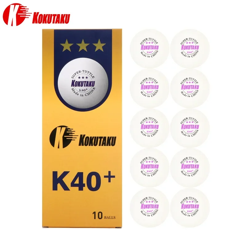 Clearance Kokutaku K40+ 3-Star - огляд і ціна Ping Pong Ball Set