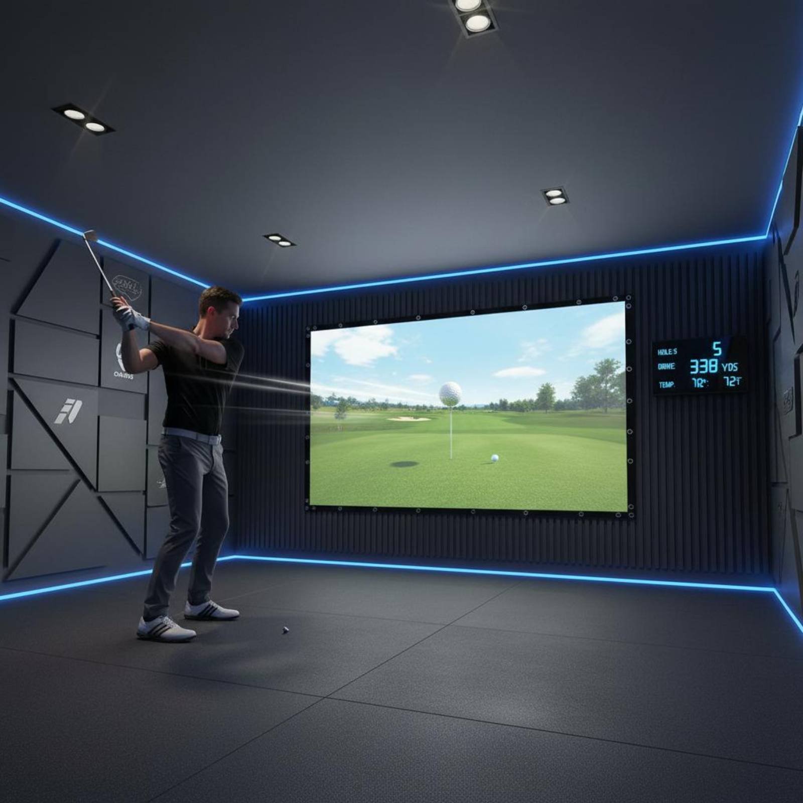 Sport Simulator Screen Resista - огляд і ціна Sports Equipment You Hit