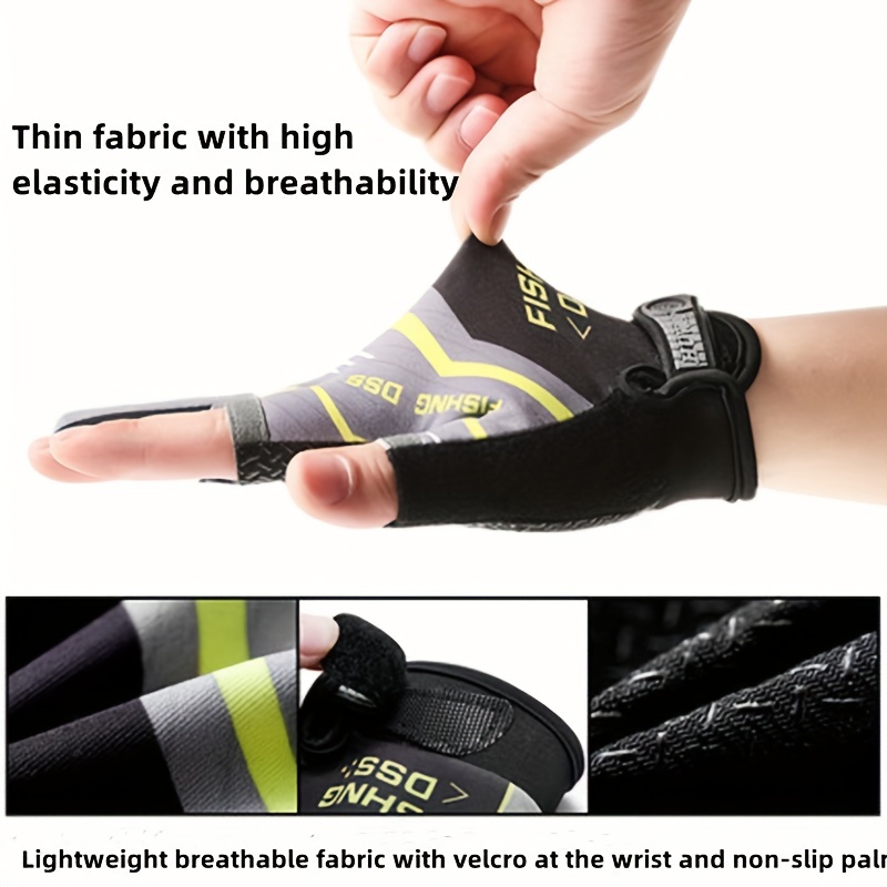 Anti-Slip Fishing Gloves Wear- - огляд і ціна Sports Equipment Repair