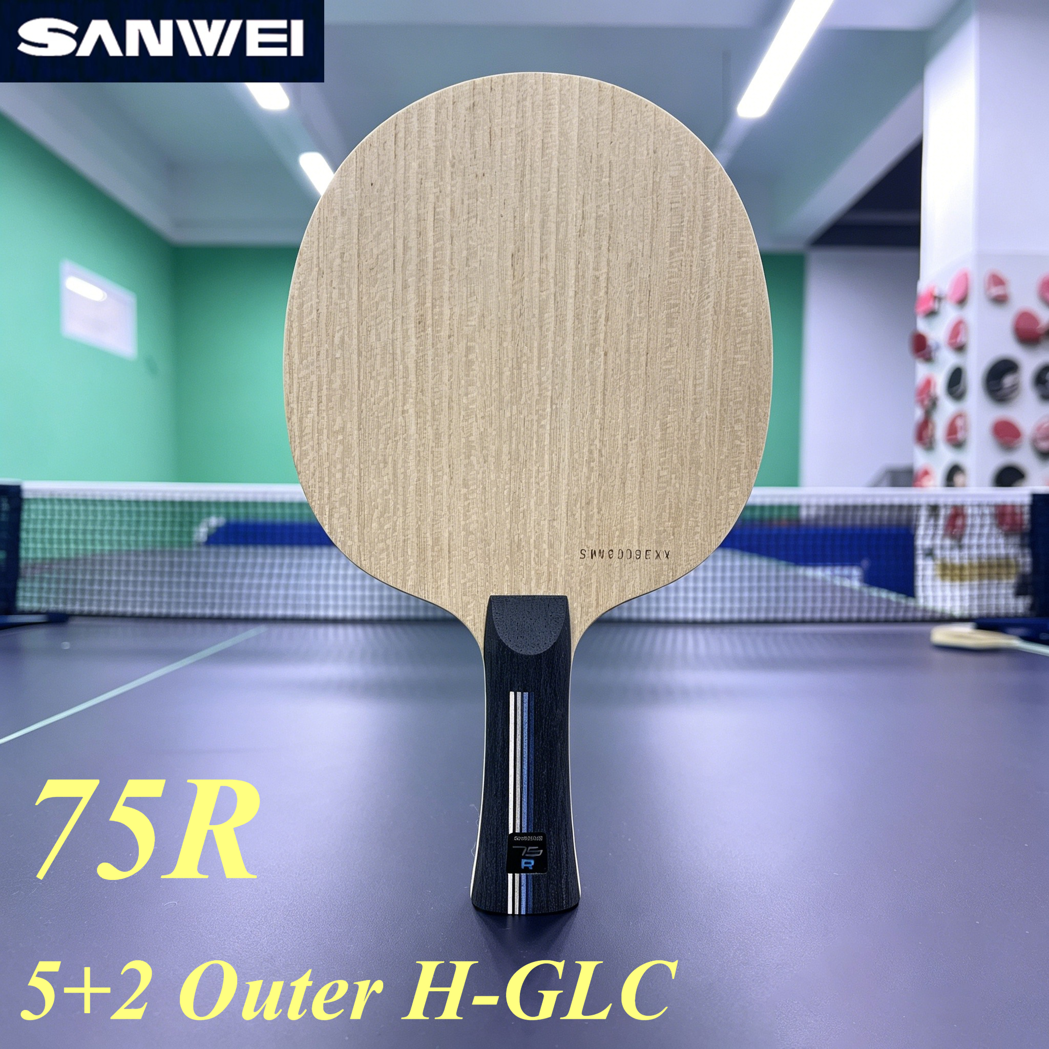 SANWEI 75R 5+2 Outer H-GLC Tab - огляд і ціна Table Tennis Paddle