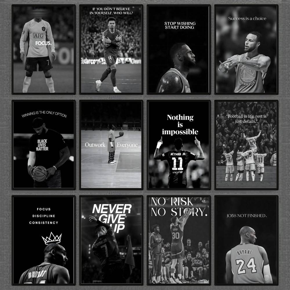 Athlete Inspirational Quotatio - огляд і ціна Sports Equipment Poster
