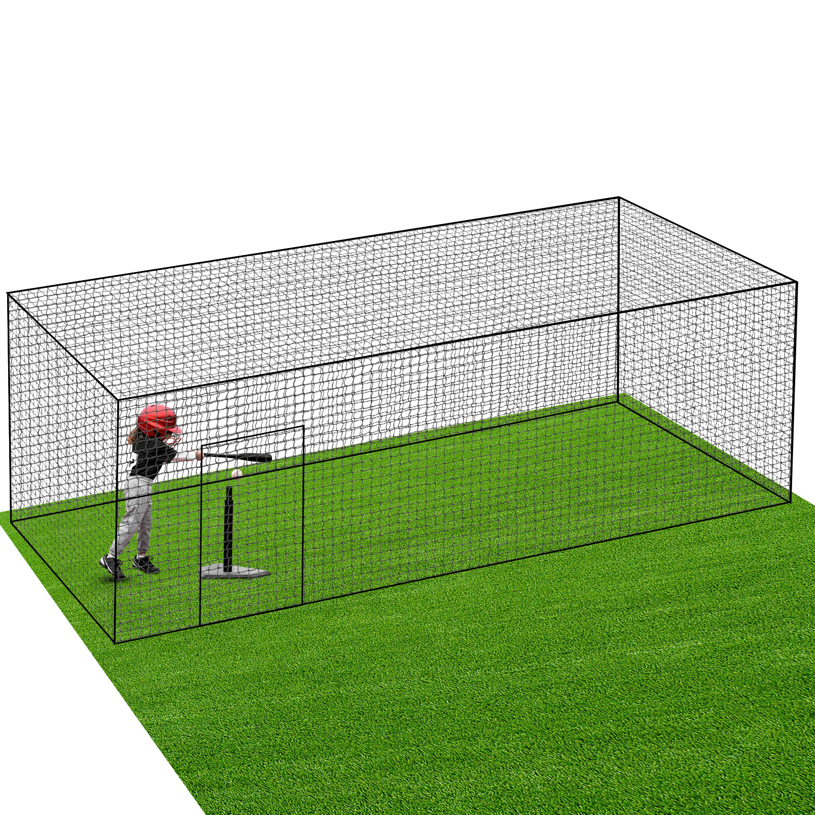 Baseball Batting Cage Net with - огляд і ціна Sports Equipment You Hit