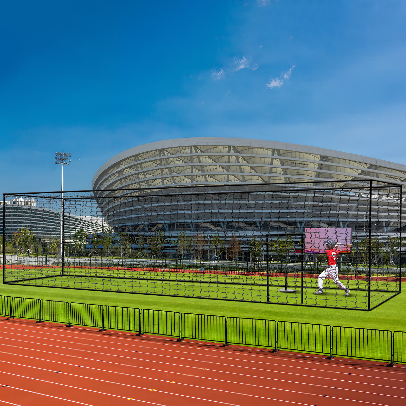Baseball Batting Cage Net with - огляд і ціна Sports Equipment You Hit