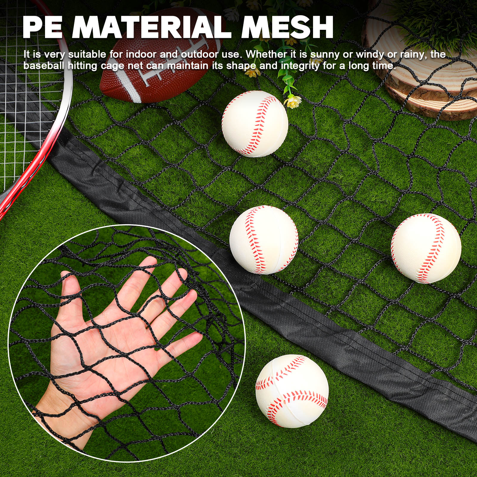 Baseball Batting Cage Net with - огляд і ціна Sports Equipment You Hit