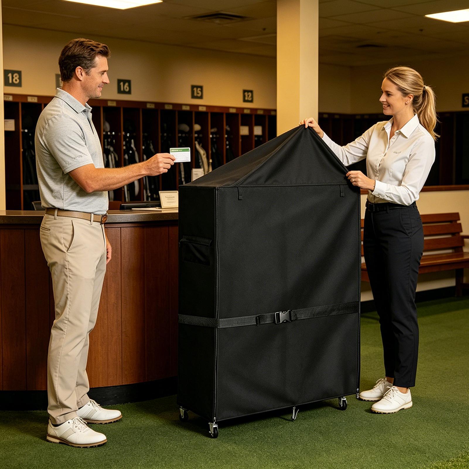 Golf Bag Storage Rack Cover Ox - огляд і ціна Sports Equipment Storage Rack