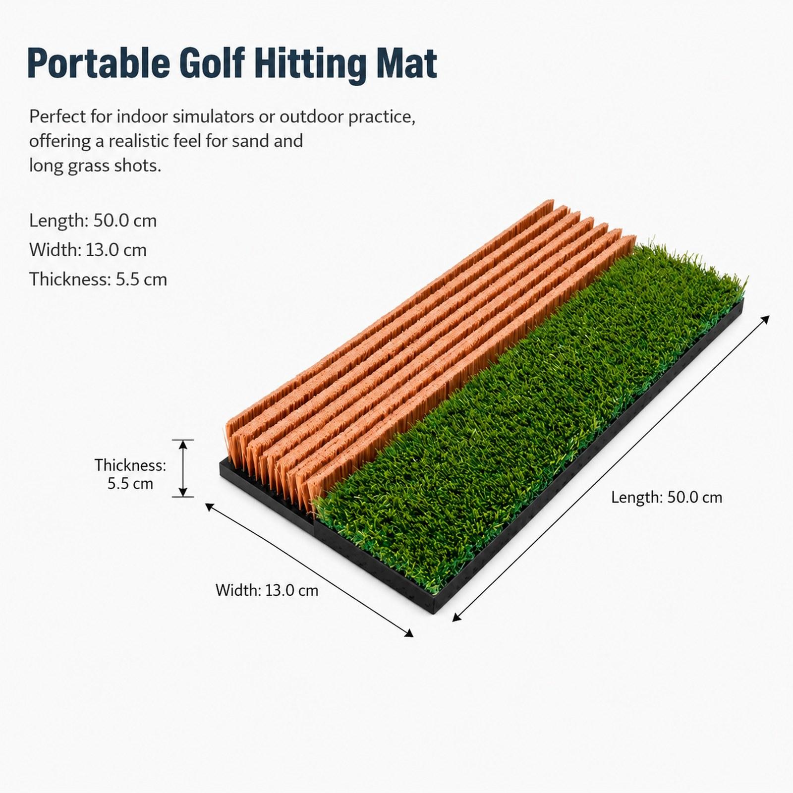 Golf Hitting Mat Realistic Tur - огляд і ціна Sports Equipment You Hit