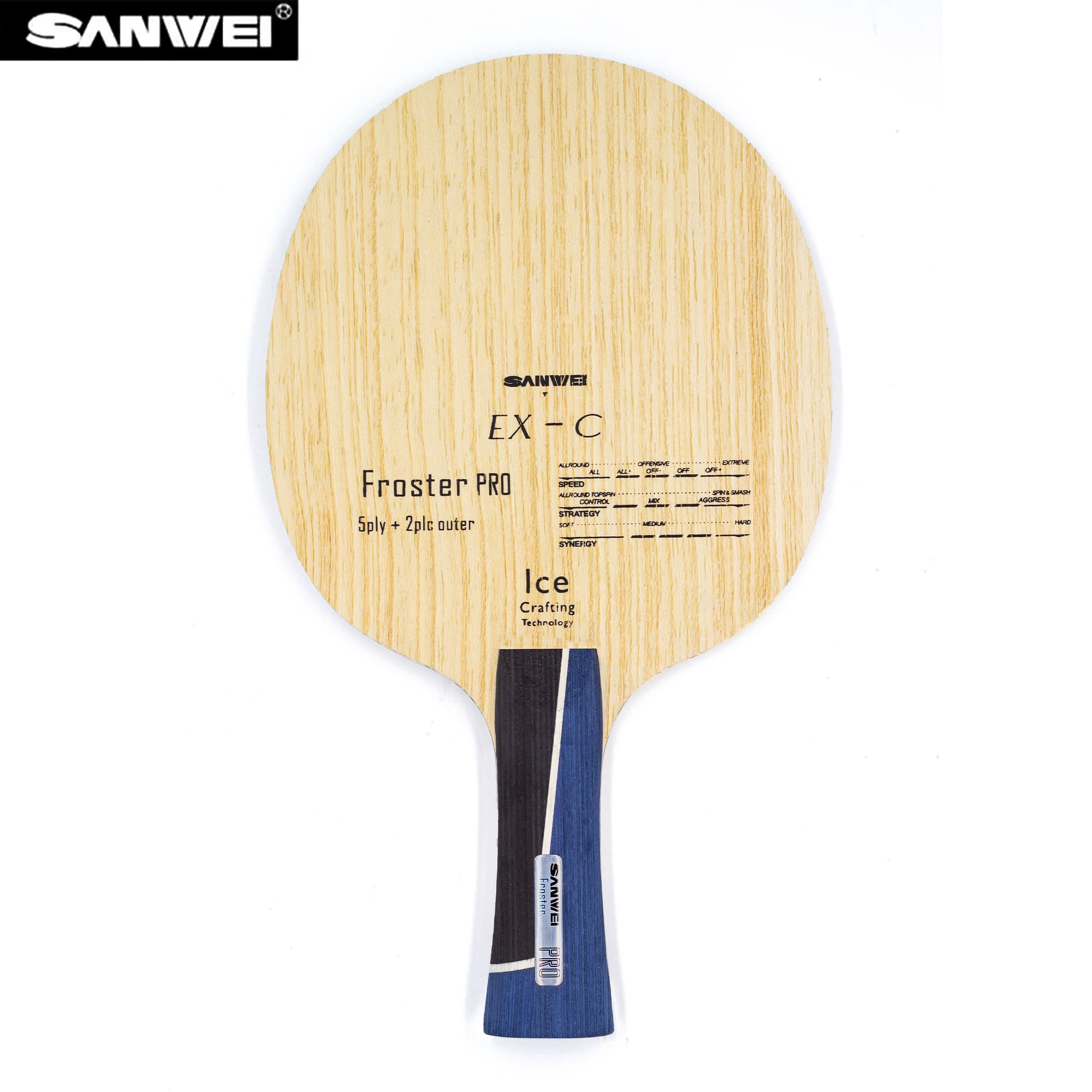 SANWEI ALC Table Tennis Blade  - огляд і ціна Table Tennis Paddle