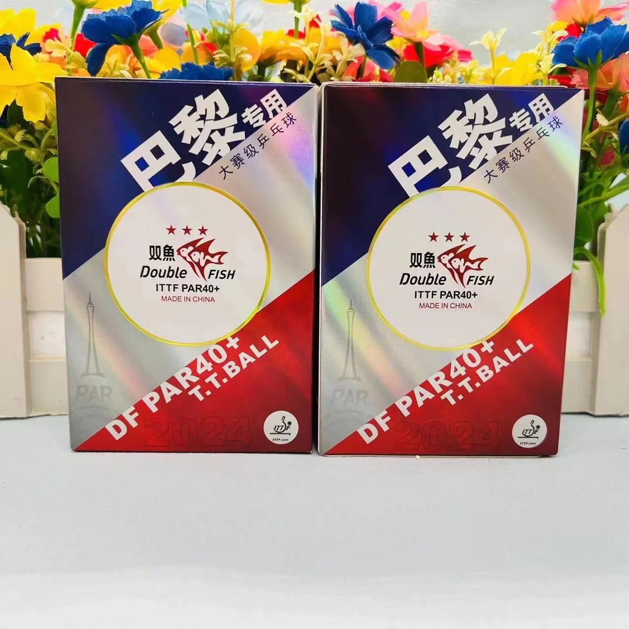 Original Double Fish DF PAR40+ - огляд і ціна Ping Pong Ball Set
