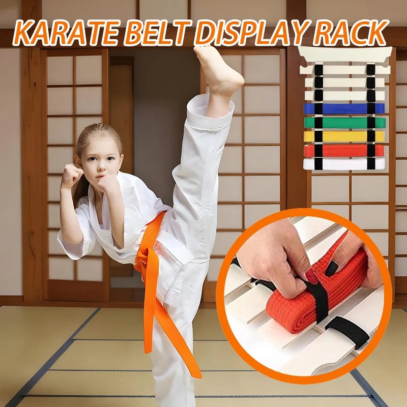 Martial Arts Belt Display Kara - огляд і ціна Sports Equipment Storage Rack