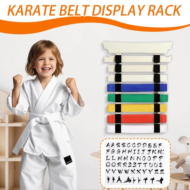 Martial Arts Belt Display Kara - огляд і ціна Sports Equipment Storage Rack