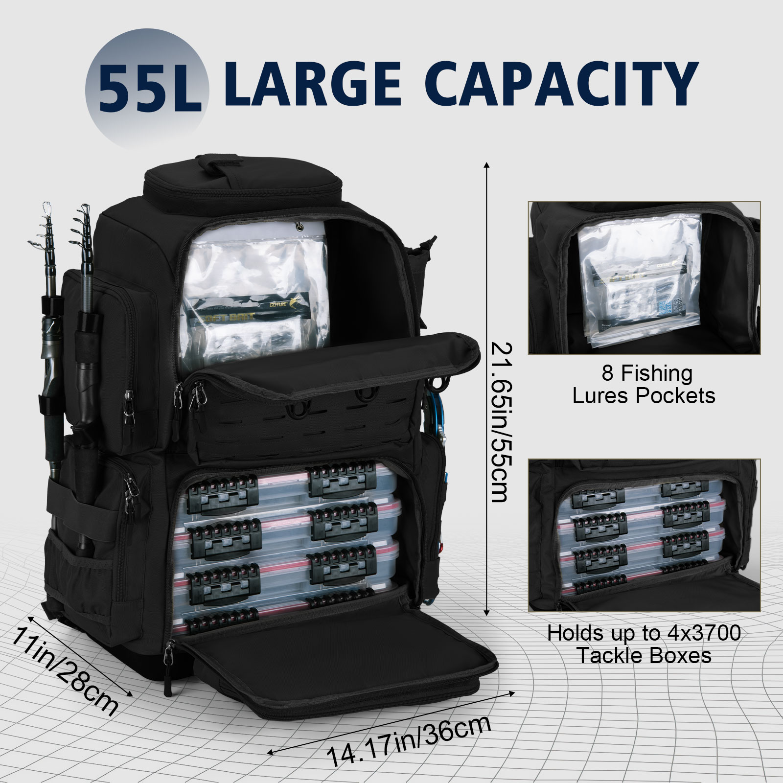 Goture 55*36*28cm Multifunctio - огляд і ціна Sports Equipment Holder