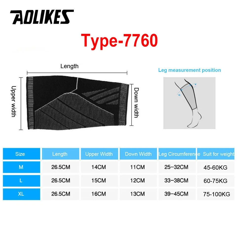 AOLIKES 1PCS Sports Compressio - огляд і ціна Sports Equipment Names