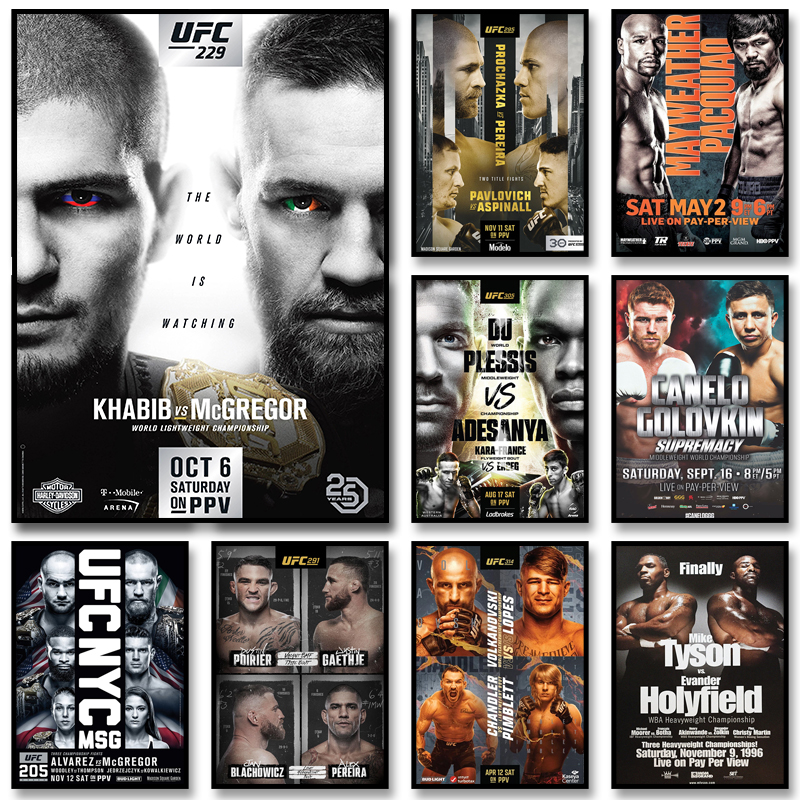 Championship Title Fight Poste - огляд і ціна Sports Equipment Poster