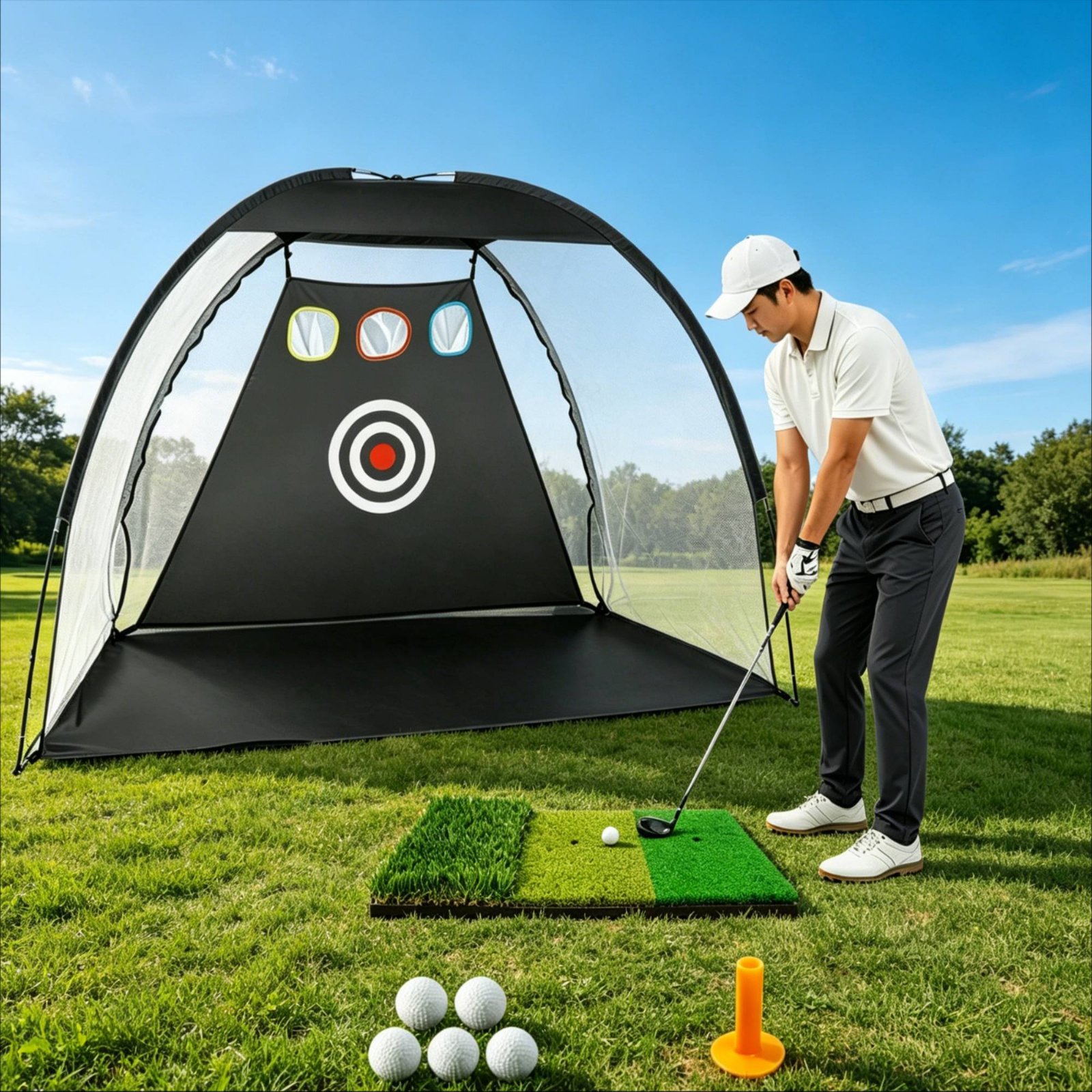 Golf Hitting Net Portable Golf - огляд і ціна Sports Equipment You Hit