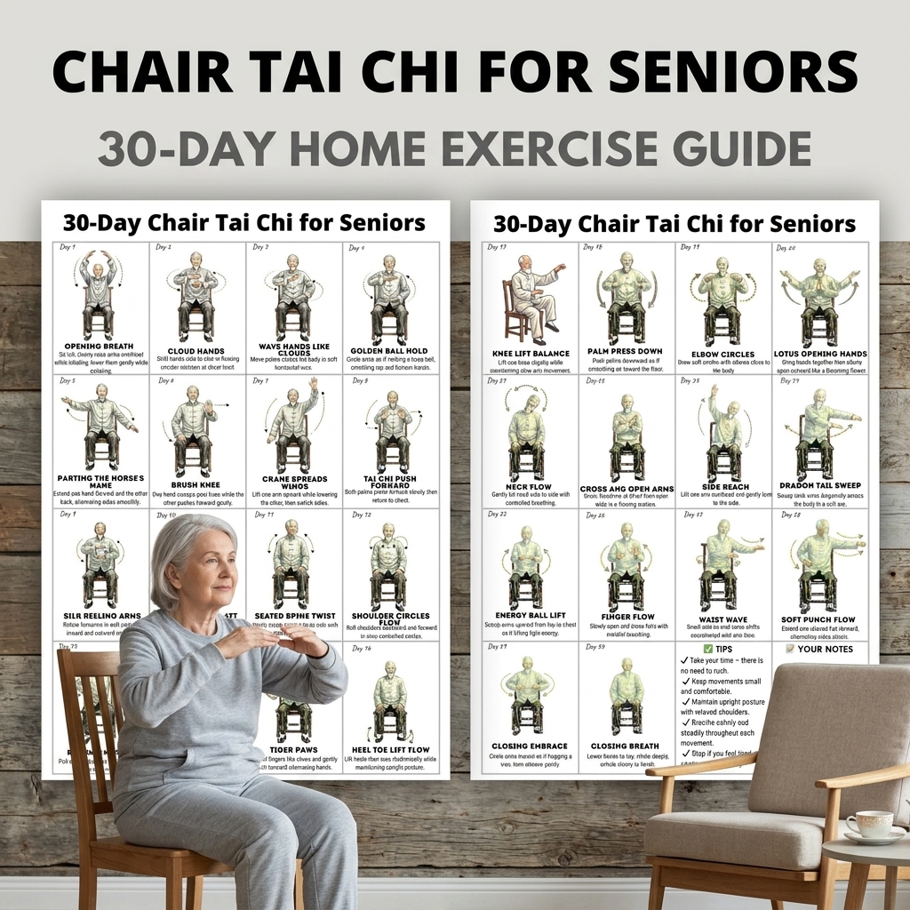 Tai Chi Exercise Plan Poster f - огляд і ціна Sports Equipment Poster