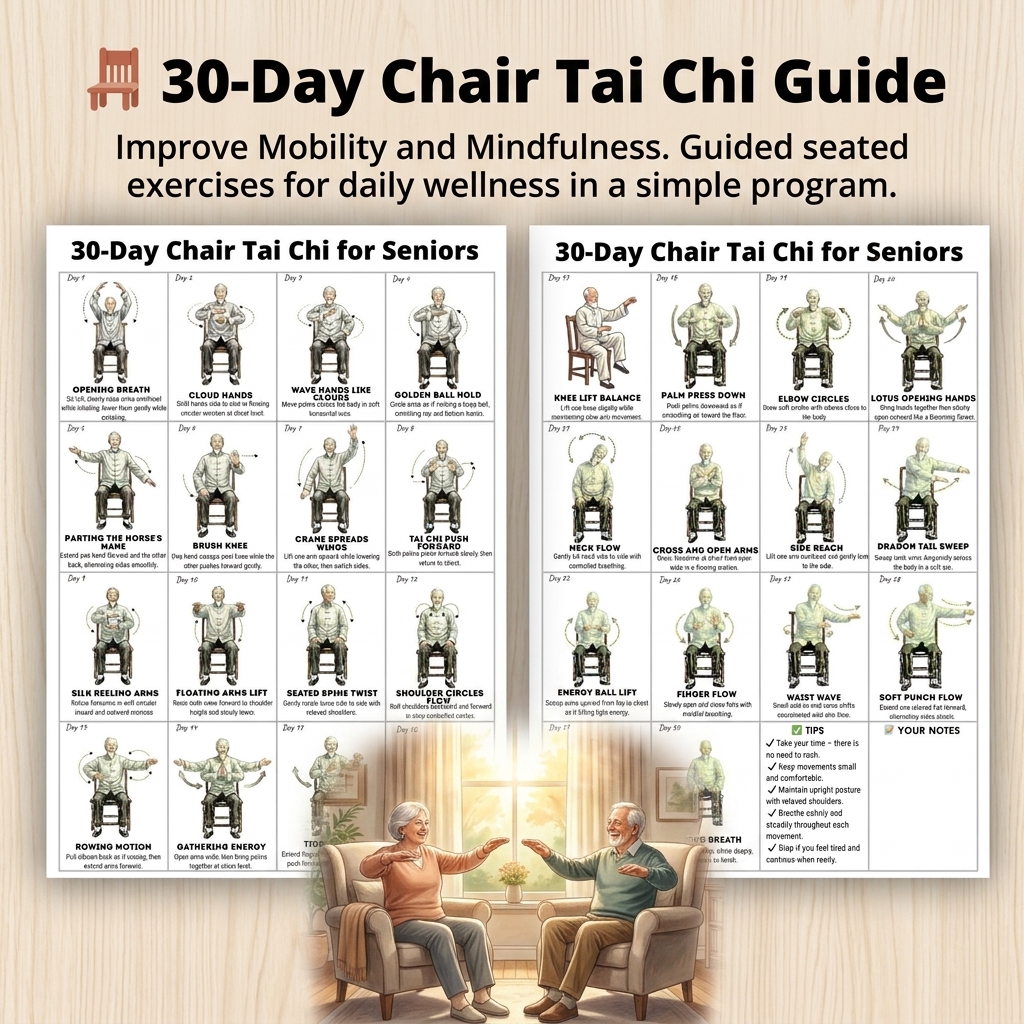 Tai Chi Exercise Plan Poster f - огляд і ціна Sports Equipment Poster