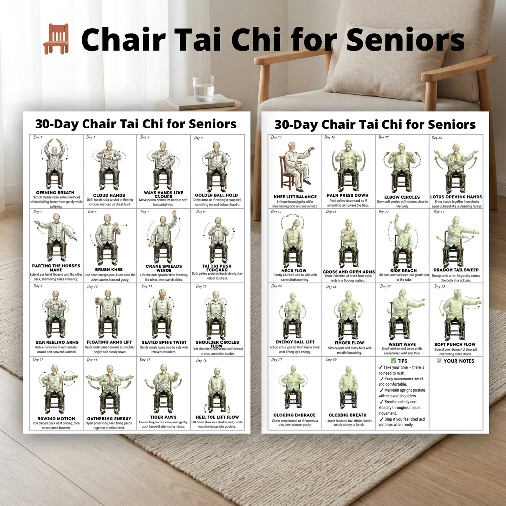 Tai Chi Exercise Plan Poster f - огляд і ціна Sports Equipment Poster